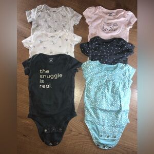 Carter 6 Mos Onesis Six Piece Bundle